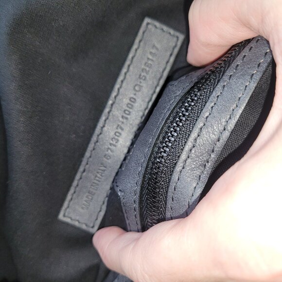 Balenciaga Le Cagole Small Shoulder Bag, Matte Black - Picture 11 of 15